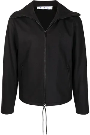 OFF-WHITE Jacke mit Logo-Stickerei