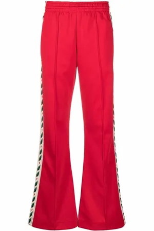 Casablanca Hose mit Blumenstickerei