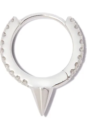 Maria Tash 18kt Weißgoldohrstecker mit Diamant