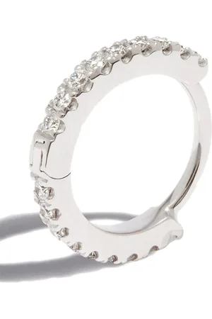 Maria Tash 18kt Weißgoldohrring mit Diamanten