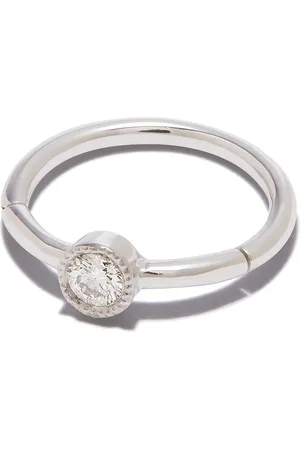 Maria Tash 18kt Weißgoldohrring