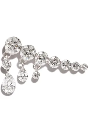 Maria Tash 18kt Weißgoldohrring mit Diamanten