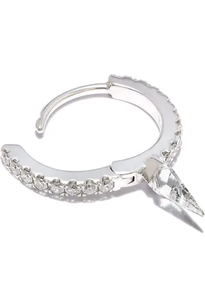 Maria Tash 18kt Weißgoldohrring