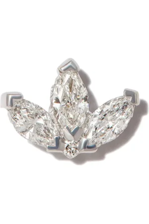 Maria Tash 18kt Weißgoldohrring mit Diamanten