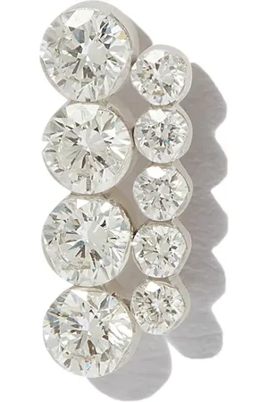 Maria Tash 18kt Weißgoldohrring mit Diamanten