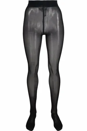 Philipp Plein Gestreifte Strumpfhose