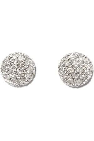 Dana Rebecca Designs 18kt Weißgoldohrringe mit Diamanten