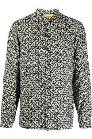 Dundas Hemd mit Monogramm-Print