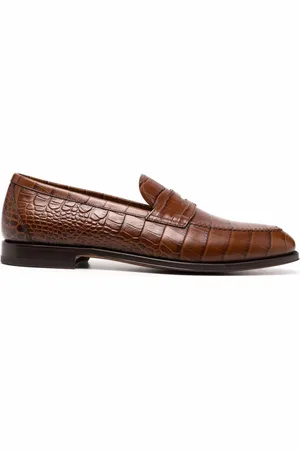 Scarosso Loafer mit Kroko-Effekt