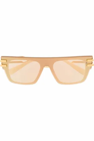 Balmain Sonnenbrille mit eckigem Gestell