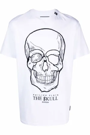 Philipp Plein T-Shirt mit Totenkopf-Print