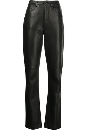 Proenza Schouler Lederhose mit geradem Bein