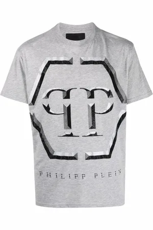 Philipp Plein T-Shirt mit Logo-Applikation