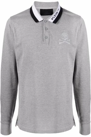 Philipp Plein Poloshirt mit Totenkopf-Print