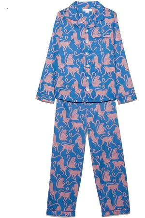Desmond & Dempsey Schlafanzüge - Pyjama mit Chango-Print