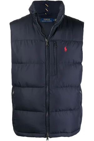 Ralph Lauren Gefütterte Weste mit Logo