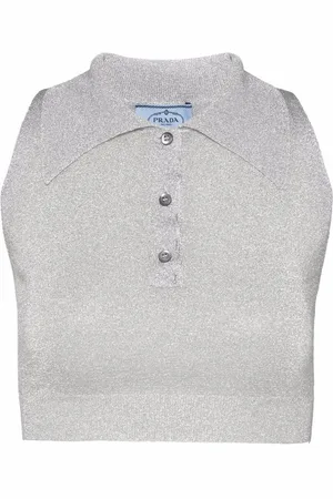 Prada Metallic-Top
