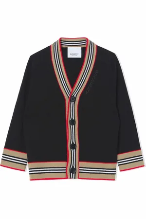 Burberry Cardigan mit Icon-Streifen