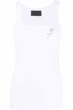 Philipp Plein Top mit Strass