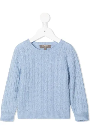 N.PEAL Pullover mit Zopfmuster