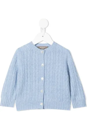 N.PEAL Cardigan mit Zopfmuster