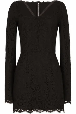 Dolce & Gabbana Minikleid mit langen Ärmeln