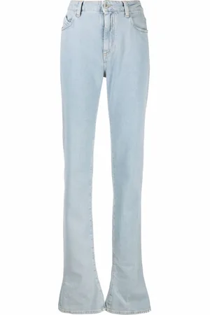 The Attico Ausgestellte Jeans mit langem Schnitt