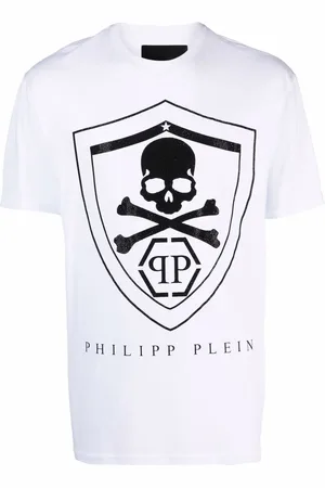 Philipp Plein T-Shirt mit Strass-Logo