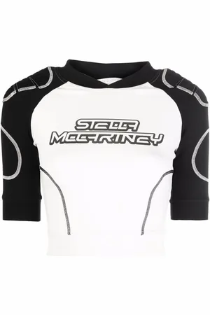 Stella McCartney T-Shirt mit Logo-Print