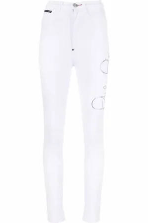 Philipp Plein Jeggings mit Logo-Print