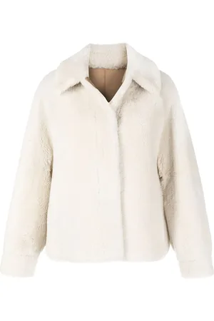 GOEN.J Shearling-Jacke mit Fledermausärmeln