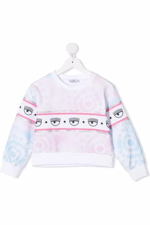 Chiara Ferragni Sweatshirt mit Batikmuster