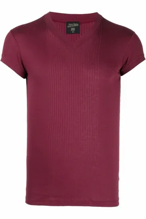 Jean Paul Gaultier 2000s T-Shirt mit V-Ausschnitt