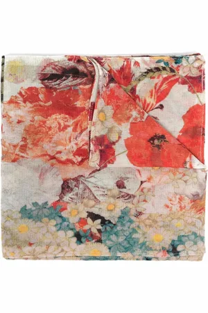 Jean Paul Gaultier 2000s Schal mit Blumen-Print