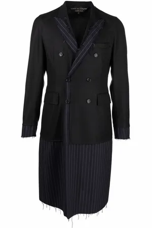 Comme des Garçons 2000s Mantel im Layering-Look