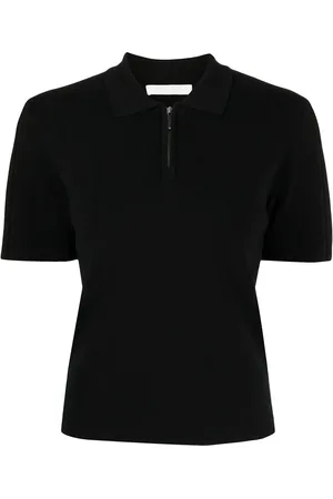 DION LEE Poloshirt mit kurzem Reißverschluss