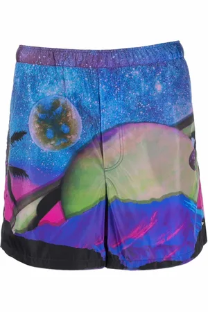 VALENTINO GARAVANI Badeshorts mit grafischem Print