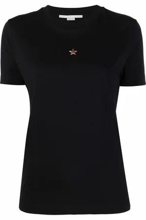 Stella McCartney T-Shirt mit Sterne-Verzierung