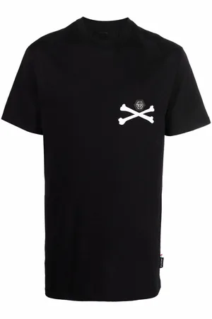 Philipp Plein T-Shirt mit Skelett-Print