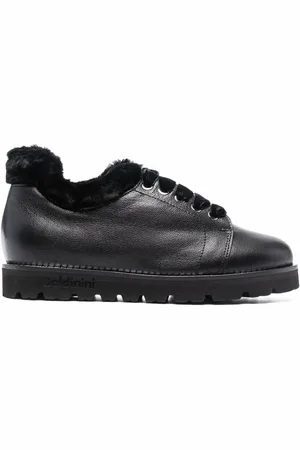 BALDININI Sneakers mit Pelzfutter