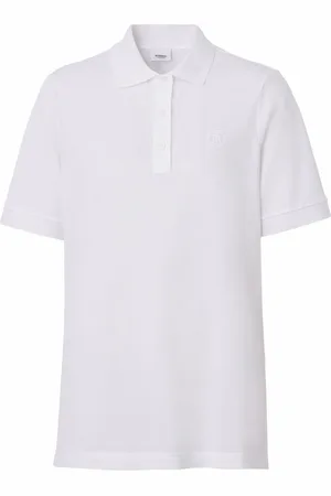 Burberry Poloshirt mit TB-Monogramm