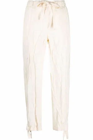 Jil Sander Hose mit Knitteroptik