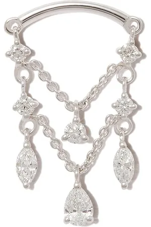 Maria Tash 18kt Goldohrring mit Diamanten