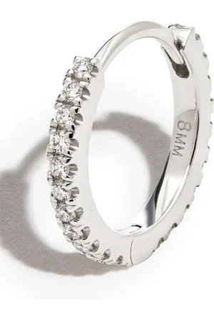 Maria Tash 18kt Weißgoldohrring mit Diamanten