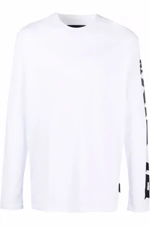 Philipp Plein Langarmshirt mit rundem Ausschnitt