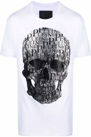 Philipp Plein T-Shirt mit Totenkopf-Print