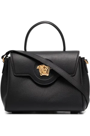 VERSACE La Medusa leather hand bag