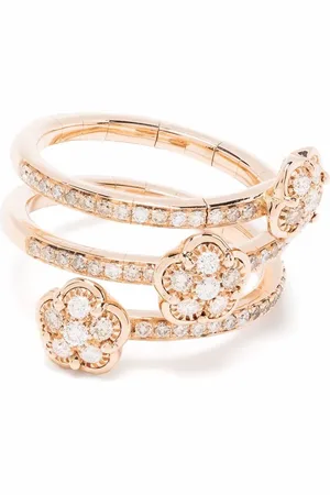 Pasquale Bruni 18kt Figlia dei Fiori Rotgoldring mit Diamanten