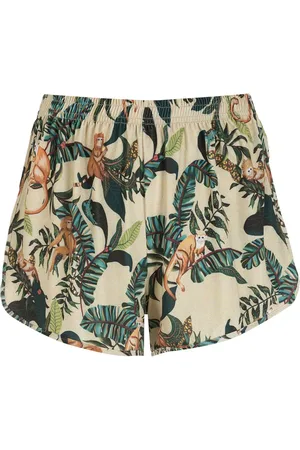 Lygia & Nanny Shorts mit Blatt-Print