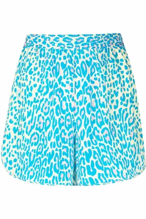 Stella McCartney Shorts mit Leoparden-Print